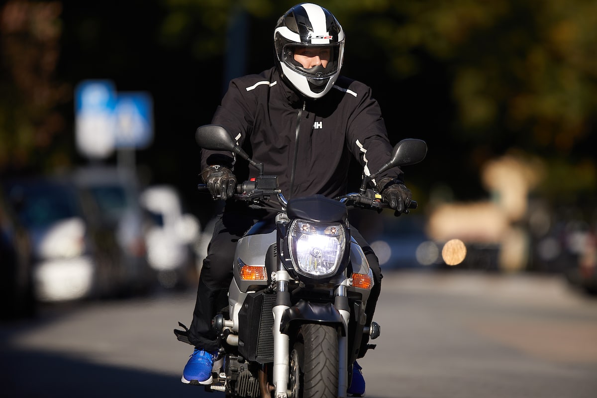 Motorsykkel på veien